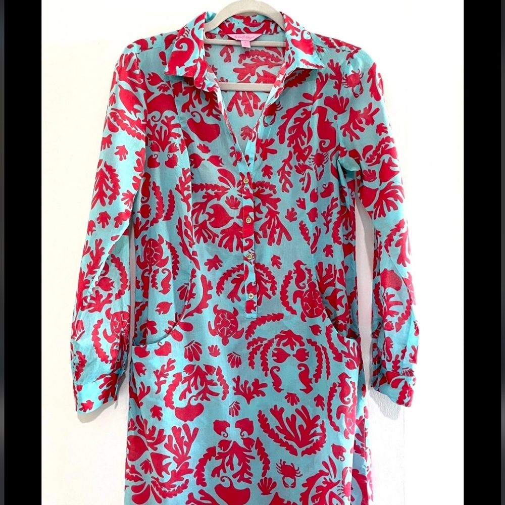Lilly Pulitzer Sea Crab Cover Up